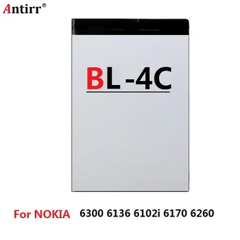 BL-4C Înlocuirea Bateriei 890mAh Antirr Originale Acumulatori Pentru Telefon Mobil Nokia Li-ion 3.7 V BL4C BL 4C