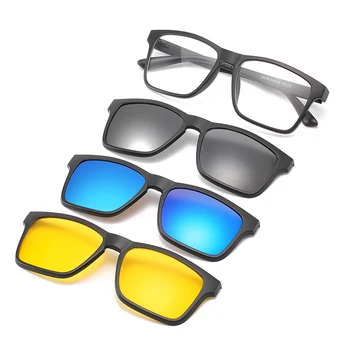Personalizat Barbati Femei Polarizate Optice, Magnetice, ochelari de Soare Clip Magnet Clip pe ochelari de Soare Polaroid Clip pe Ochelari de Soare Rama