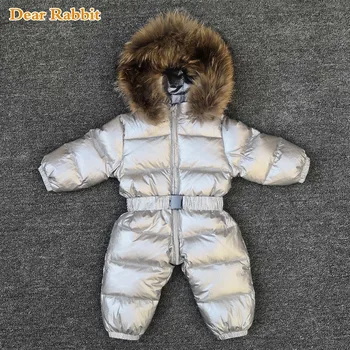 -30 de grade Iarna haina de joacă pentru Copii Copilul purta Băiatul Gros Fata de copil zăpadă Hainele Jos Jacheta Copii Palton impermeabil, Hanorac