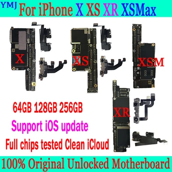 Fabrica de deblocat pentru iphone X XR XS MAX Placa de baza Sistemul IOS, Original, Cu deplină chips-uri Placa de baza Gratuit iCloud,Bine Testate