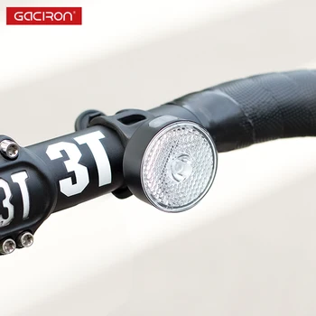GACIRON 10/20 Lumen Biciclete Față de Lumină Inteligent de Avertizare Spate Lampă cu LED-uri MTB Biciclete Rutier Stop Reincarcabil rezistent la apa Accesorii