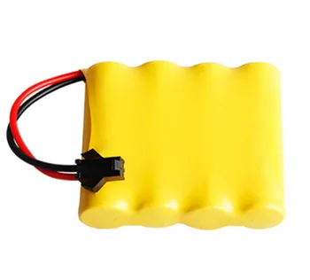 Ni-CD 4,8 V 700mAh AA Baterie Reîncărcabilă Pentru Jucării Control de la Distanță Masina Electrica Nicd 4,8 V Volt Bateria SM-2P/ECS/EL-2P Plug