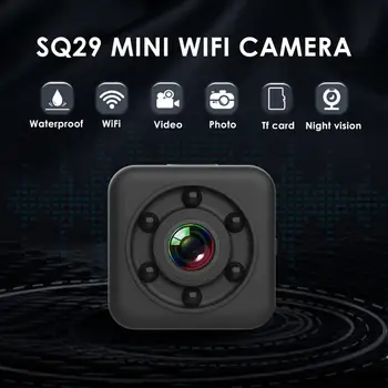 SQ29 1080P Wireless HD Mini WiFi Măsuri de Securitate aparat de Fotografiat Cam IP mini aparat de Fotografiat Impermeabil