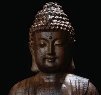 Naturale eaglewood, așezat pe lotus, Shakya Muni, Buddha ornamente, Budism, sculptură în lemn meserii, figură, statuie~
