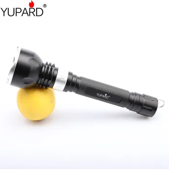 YUPARD impermeabil Scufundări Subacvatice scafandru XM-L2 T6 led Lanterna Lampa galbenă lumină albă 18650 baterie reîncărcabilă Lanterna