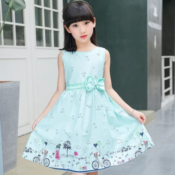 2021 nou pentru copii fete de îmbrăcăminte rochie de printesa rochie de bumbac de vara din bumbac floral