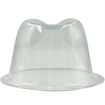 Palarie Fedora din plastic Pălărie cu margini de plastic Jazz Fedora Pălărie de plastic