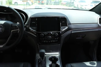 Masina Consola centrala de Navigare Autocolante Decorative Capac Ornamental pentru Jeep Grand Cherokee 2016 2017 2018 Interior Accesorii