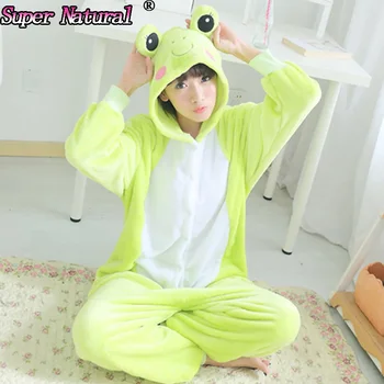 HKSNG Bună Calitate Femei Adulte Winter Frog Kigu Pijama body-uri de Cosplay Pijamale Pentru Petrecerea de Craciun Kigu