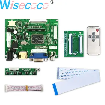 Wisecoco 6.2 Inch LCD Display HSD062IDW1-A00 A01 A02 800*480 Ultra Wide Panel 60 de pini cu TTL la HDMI VGA de pe Placa de control