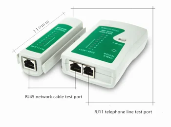 Profesionale Cablu RJ45 Lan Tester Tester de Cablu de Rețea RJ45 RJ11 RJ12 CAT5 UTP LAN Tester de Cablu de Rețea Instrument de Rețea de Reparare