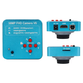 NICE-PUTERE 38MP USB HDMI 180x Video Microscop Camera Set Industriale Electronice Digitale Pentru CPU Telefon Lipit de Reparații