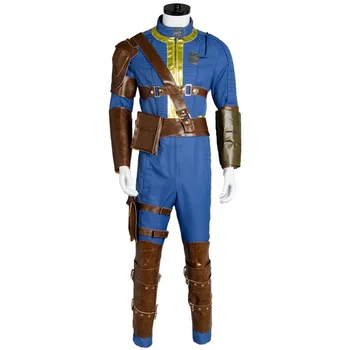 Fallout 4 Cosplay Costum Nate Seif #111 Cosplay Costum Salopeta Uniformă Singurul Supravietuitor Costum Complet De Halloween Costume Cosplay