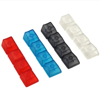 Wholesales ABS Translucid Clar Negru Roșu Albastru Taste Pentru Tastatură Mecanică de transport Gratuit
