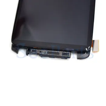 Negru Pentru HTC ONE X/XL S720e Display LCD Touch Screen Digitizer Asamblare Cu Cadru Pentru HTC One xl Display lcd Piese de schimb