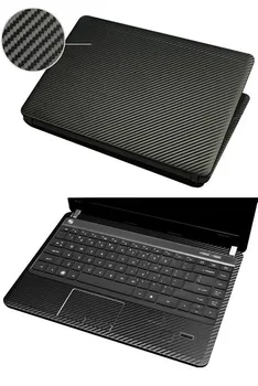 Fibra de Carbon din Piele Laptop Autocolant Decal Acoperire Piele Protector pentru ASUS G75 G75VW G75VX 17.3-inch