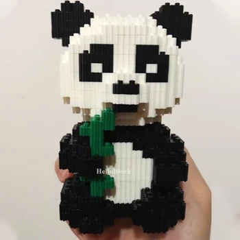 Balody Panda Diamant Blocuri de Desene animate Drăguț Panda 3D Modle de Învățământ Cărămizi Anime Jucarii Pentru Baieti Cadouri de Craciun 18087