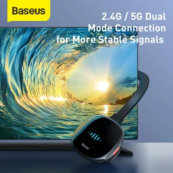 Baseus Wireless Display Adapter HDMI Media Video Streamer TV Stick HD Dongle Wireless Wifi Dispaly Oglindire Ecran Pentru Telefon TV