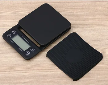 3 kg / 0.1 g profesie LCD Digital de Cafea prin Picurare Scară cu Timer Electronic de Cântărire Bar Bucatarie Echilibrul Alimentar Scară greutate