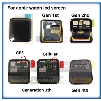 Ekvinor LCD Touch Ecran Digitizor de Asamblare se Potrivesc Pentru Apple watch Seria 1 2 3 4 38mm 42mm 40mm 44mm Display LCD