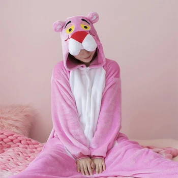 Kigurumi Unicorn Seturi de Pijamale Flanel de Animale Drăguț set de Pijama pentru Femei de Iarnă cămașă de noapte din Flanel Cosplay Pijamale Pijamale Pijamale