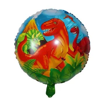 50pcs/lot de 18 inch Dinozaur Balon de Folie de Petrecere Decorate Baloane Copii, articole Party Mylar Animale de Aer Baloane cu Heliu Cadouri