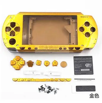 6Colors Disponibile Vechea Versiune Completă de Locuințe Shell Caz Acoperire Pentru PSP 1000 Free Kit Butoane