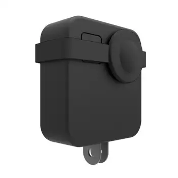 1 BUC Silicon Moale Caz pentru GoPro Max Dual Capace Lentile Caz Protector de Acoperire Complet rezistent la apa Camera de Acțiune Accesorii Shell TXTB1