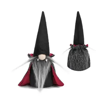 Halloween-ul Gnome Papusa de Plus Scandinave Třmte Ornamente pentru Petrecerea de Halloween Decor