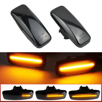 2 BUC Secvențială Dinamic LED-uri de Semnalizare de poziție Laterale Lumina Pentru Nissan Teana J31 Maxima Sylphy Almera Murano Bluebird Sunny