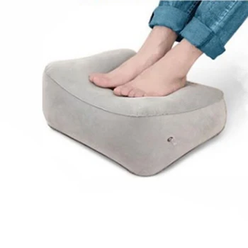 Soft-Perna Suport pentru picioare din PVC Gonflabile Picior de Odihnă Perna de Aer de Călătorie la Biroul de Acasă Picior de Relaxare Picioarele Instrument