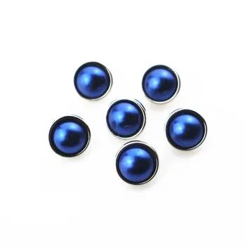 Noi sosesc 20buc/lot 12mm albastru perla butoane de ajustare ginger snap butonul pentru 12mm snap brățară brățară diy bijuterii