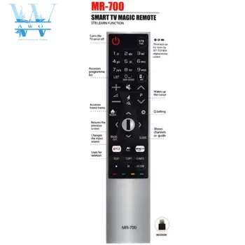 1BUC Magic telecomandă universală Pentru TV lg DL-700 O-MR700 AKB75455601 AKB75455602 OLED65G6P-U OLED55E6V cu netflx amazon