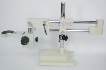 FYSCOPE 3.5 X-90X Microscop 50/50 Simul-Focal Microscop Dublu Boom Stand Stereo Trinocular cu Zoom Microscop