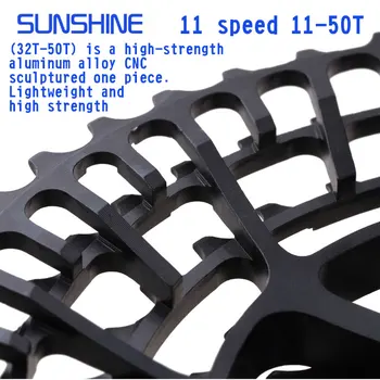 SOARE MTB 11 Viteza de 11-50T Casetă Ultralight Biciclete Pinioane 11 Piese de Biciclete de Munte 11V pentru Shimano M9000 M8000 M7000