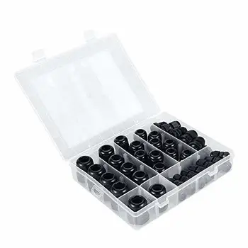 Makerele Cablu Glanda Kit de Plastic rezistent la apa Reglabil 3-15mm Cablu Glandele Articulațiilor,negru