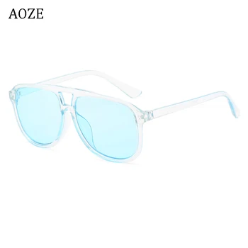 2019 AOZE brand Bărbați Plaja lentile de ochelari de conducere ochelari Retro ochelari de bomboane Femei UV400 pătrat de Moda de Epocă ochelari de soare