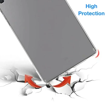 TPU case pentru Samsung Galaxy Tab S6 Lite 10.4 Cazul SM-P610 SM-P615 Transparent rezistent la Șoc Tableta Funda Acoperi Tab S6 Lite 2020