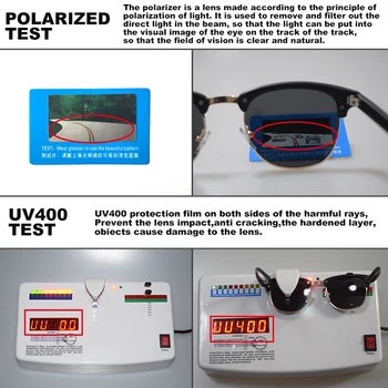2020 Clasic Unisex UV400 Polarizate femei bărbați ochelari de Soare moda retro Brand de ochelari de Soare cu Mașina Nuante gafas De Sol Masculino