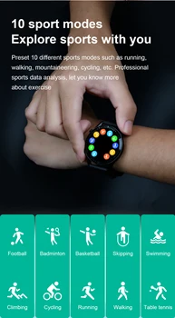 I9 montre intelligente plein ecran tactil rond Bluetooth appel Smartwatch hommes femmes sport Fitness montre étanche horloge