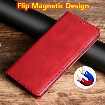 Retro Flip Carte din Piele Acoperi VIVO S5 Nex3 V17 U3 Y11 2019 Magnetic flip portofel caz V17 Pro IQOO NEO U10 telefon Coque Fundas