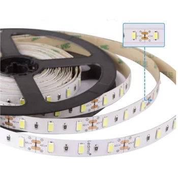 LED ATOMANT®benzi cu LED-uri rola 5m 12 w/metru la 24v, 4800LM diodă 2835 5m 60 led/m ++ iluminare interioară lumini de acasă