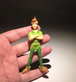 9cm Original Peter și Wendy figurina Peter Pan, Capitanul Hook Cifrele de Colectie Model de Jucărie Pentru Copii Cadouri