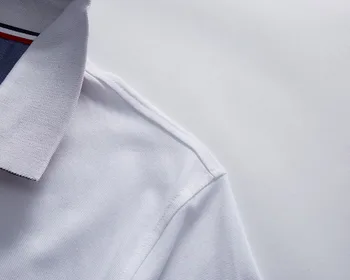 2018 Limitate Nou Brand pentru Bărbați Tricou Polo Barbati din Bumbac cu Maneci Scurte Mișcare Topuri Tricouri Haine Casual, Guler de sex Masculin Plus Dimensiune