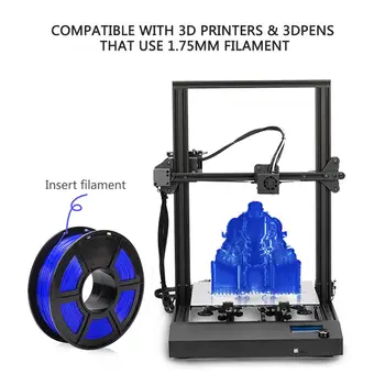 Enotepad Noi Sosesc PETG Imprimantă 3D cu Filament de 1.75 mm PETG 1KG Bobină nu bubble cu Vacuum ambalare пластик для 3d принтера