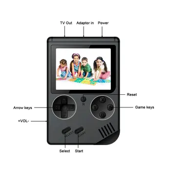400 de Jocuri MINI Game Boy Portabil Retro Portabil de 8 Biți Copii Nostalgic Jucătorii de Console Video pentru Copil Nostalgic GameBoy
