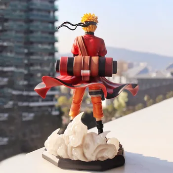 Uzumaki Naruto Sage Mode Acțiune Figura Speelgoed Naruto Shippuden Anime Beeldje Întâlnit Kikker de Colectie Model Speelgoed Pop 220mm